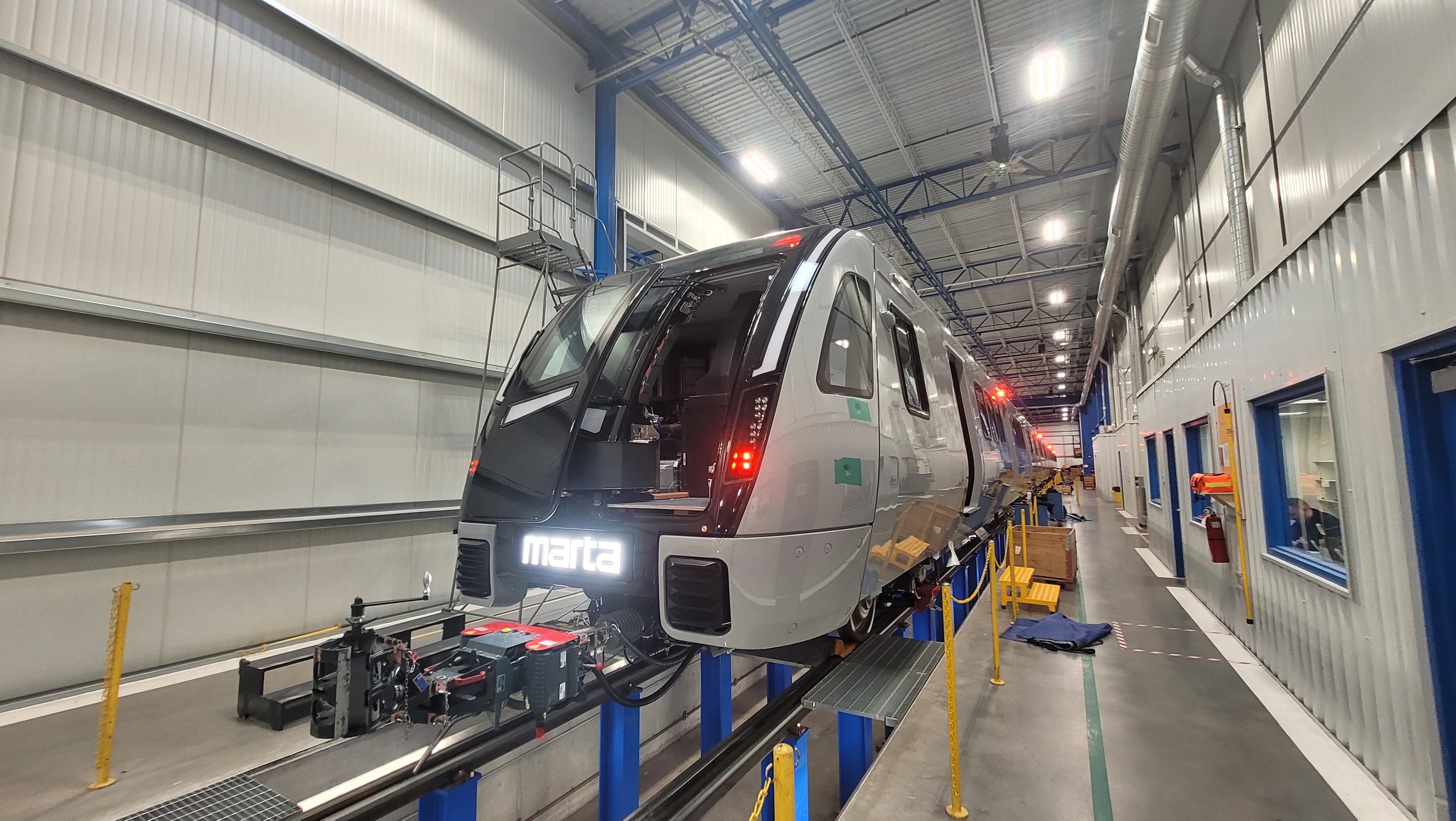 Finished CQ400 Railcar